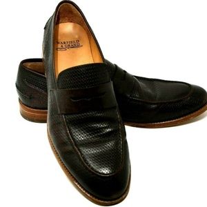 Warfield & Grand Mens Size 10 Penny Loafer Shoes